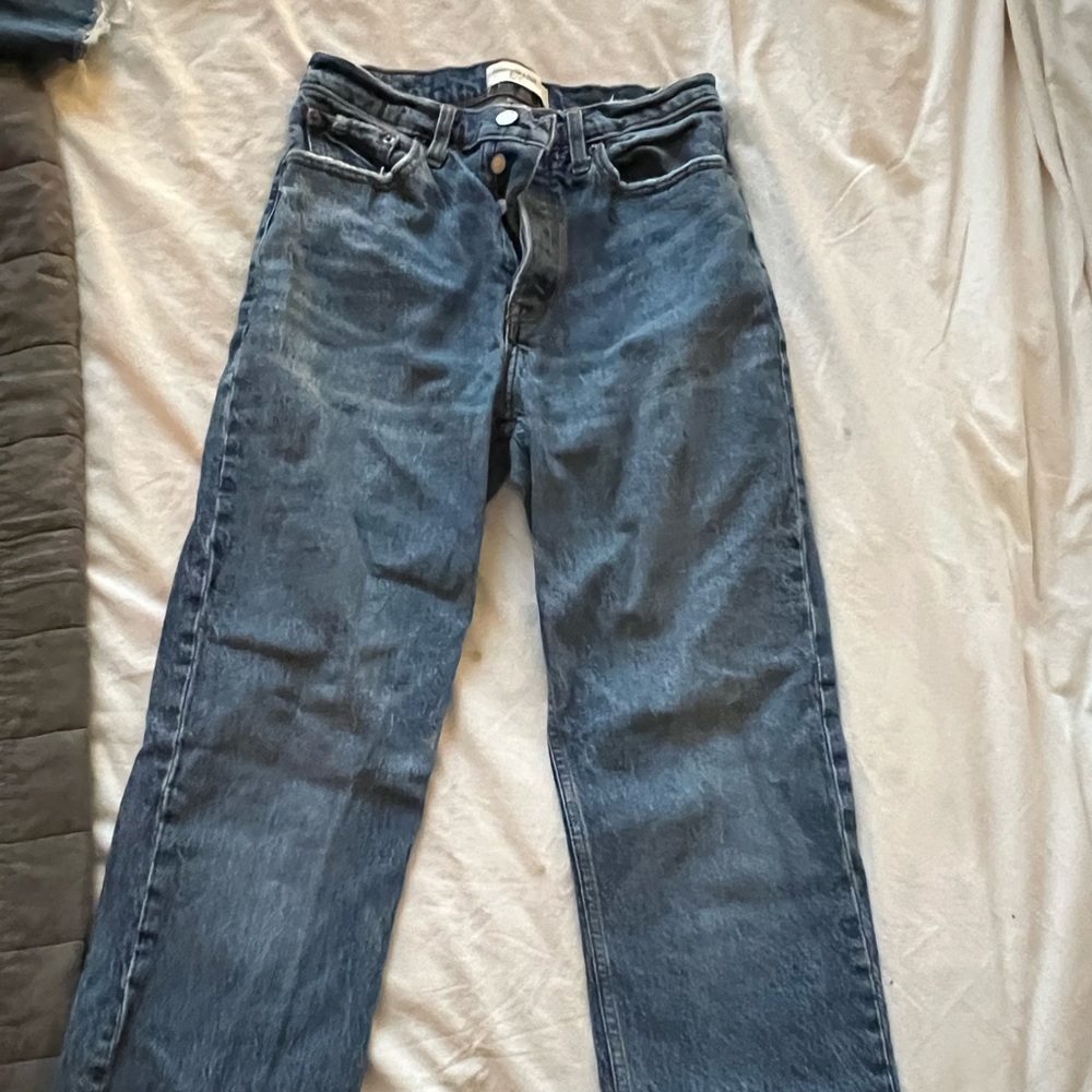 Abercrombie High Rise Dad Jeans